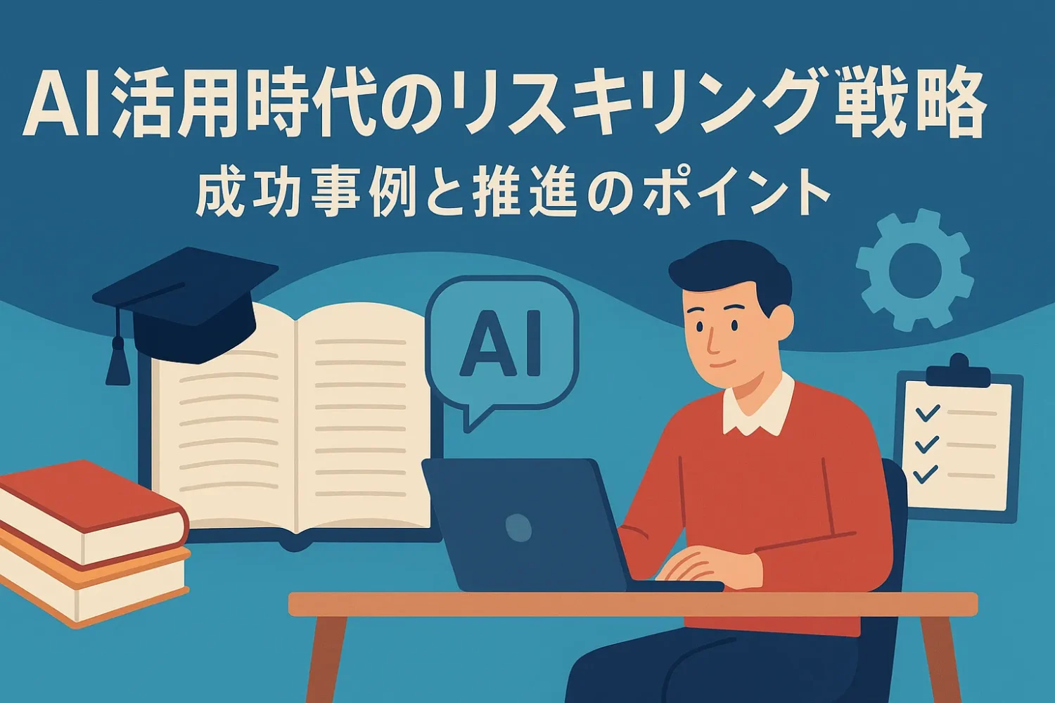 AI活用時代のリスキリング戦略：成功事例と推進のポイント