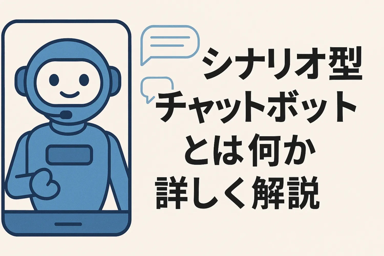 シナリオ型チャットボットとは何か詳しく解説