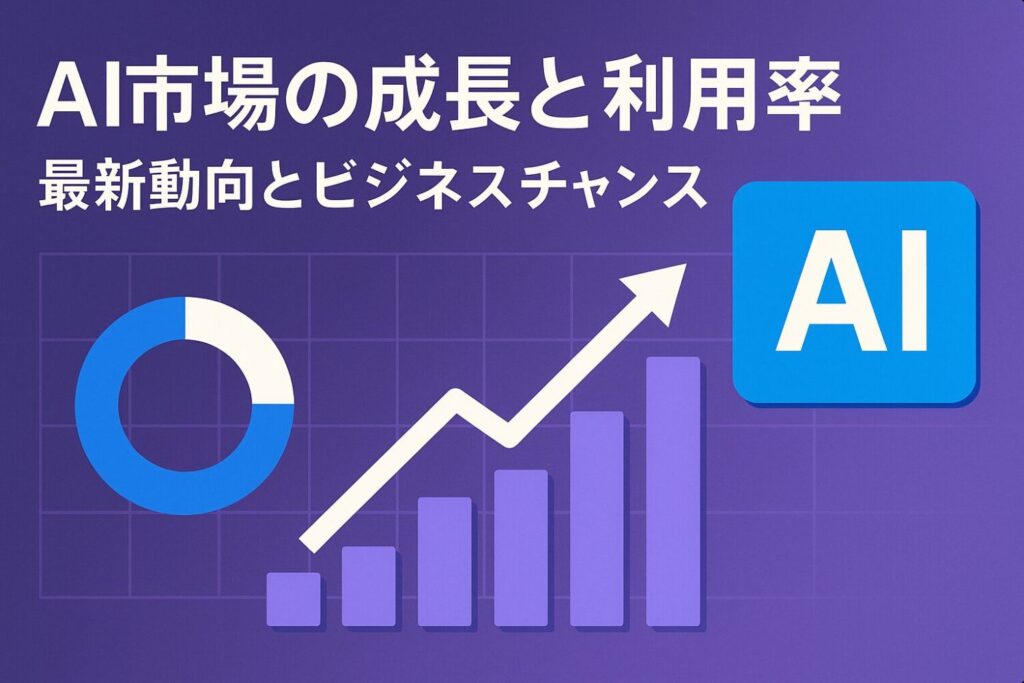 AI市場の成長と利用率：最新動向とビジネスチャンス