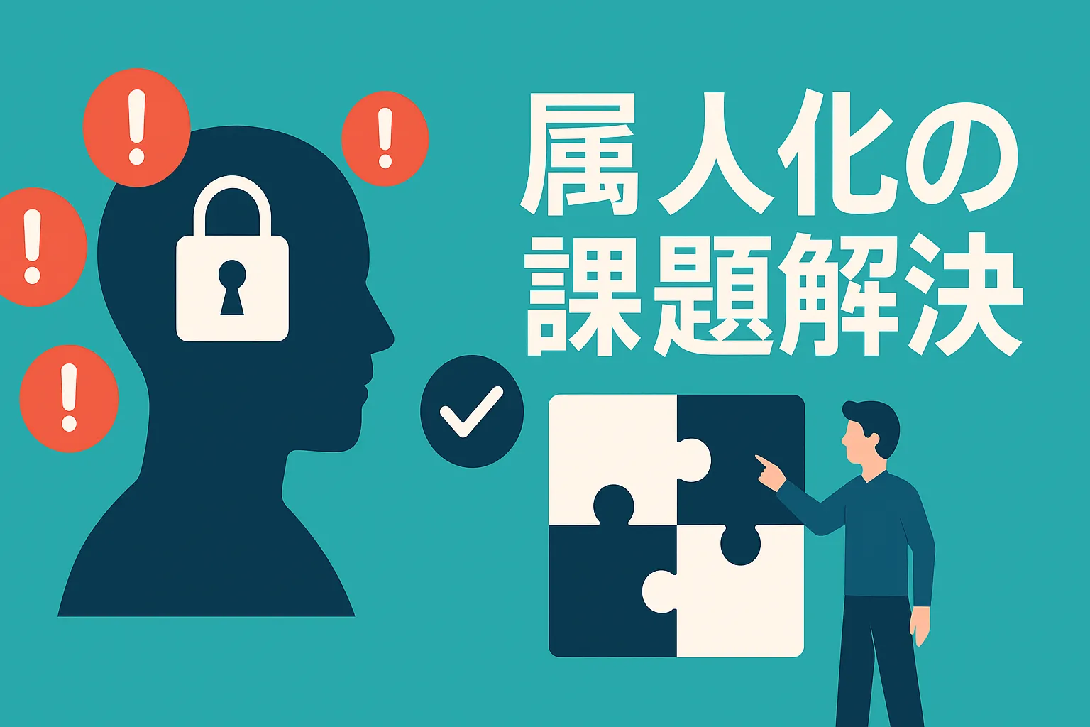 属人化が企業成長に与える影響